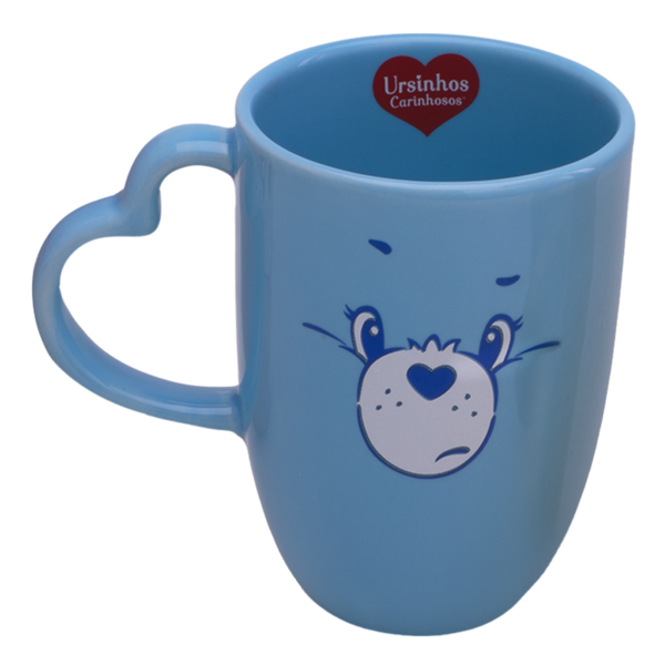 Caneca Ursinhos Carinhosos Zangadinho Azul 350ml