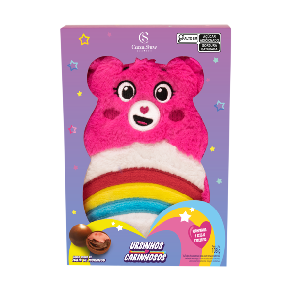 Estojo Ursinhos Carinhosos Ursinha Animadinha 108g